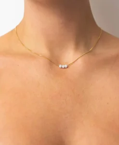 Dames ketting goud