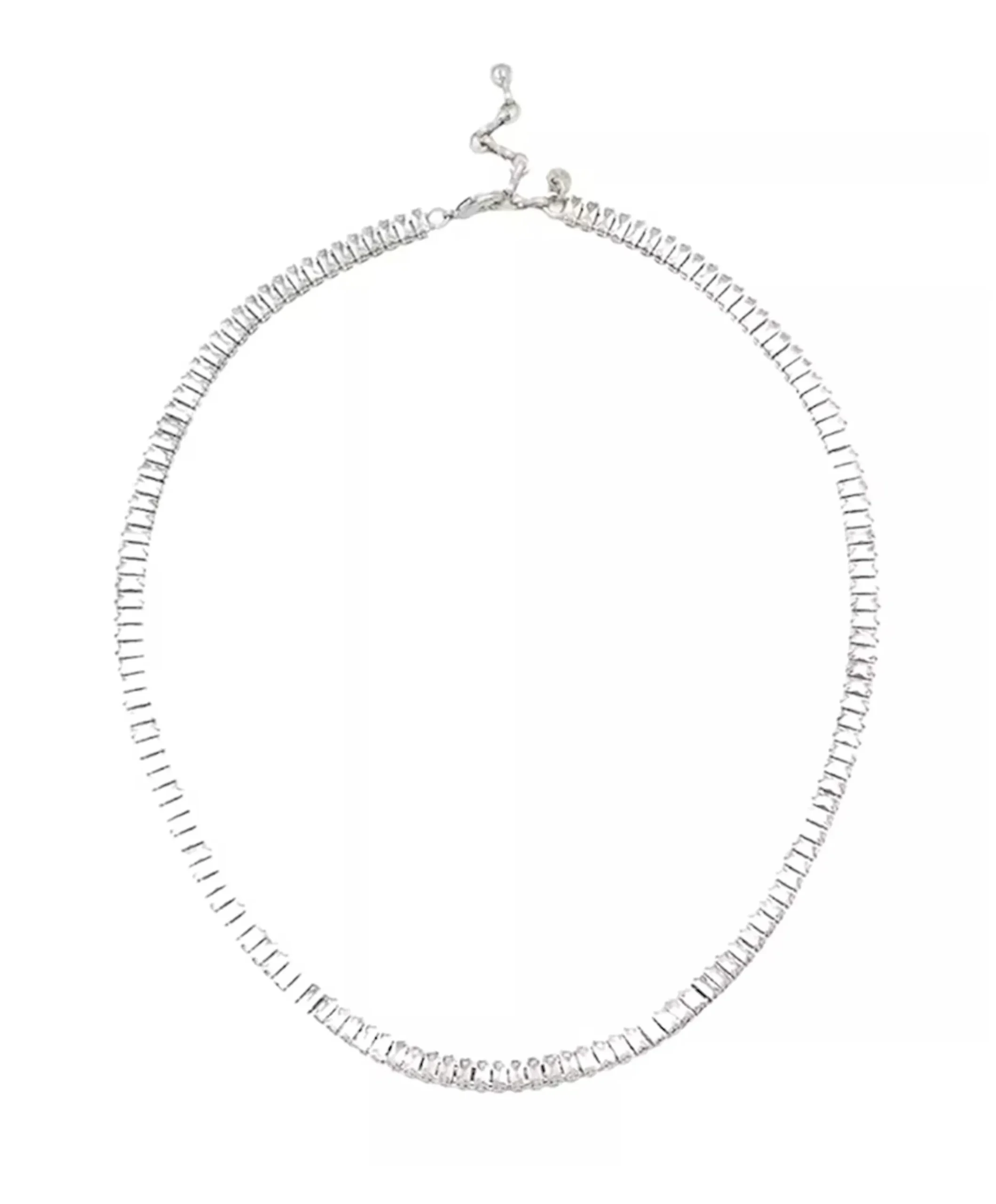 Dames ketting zilver