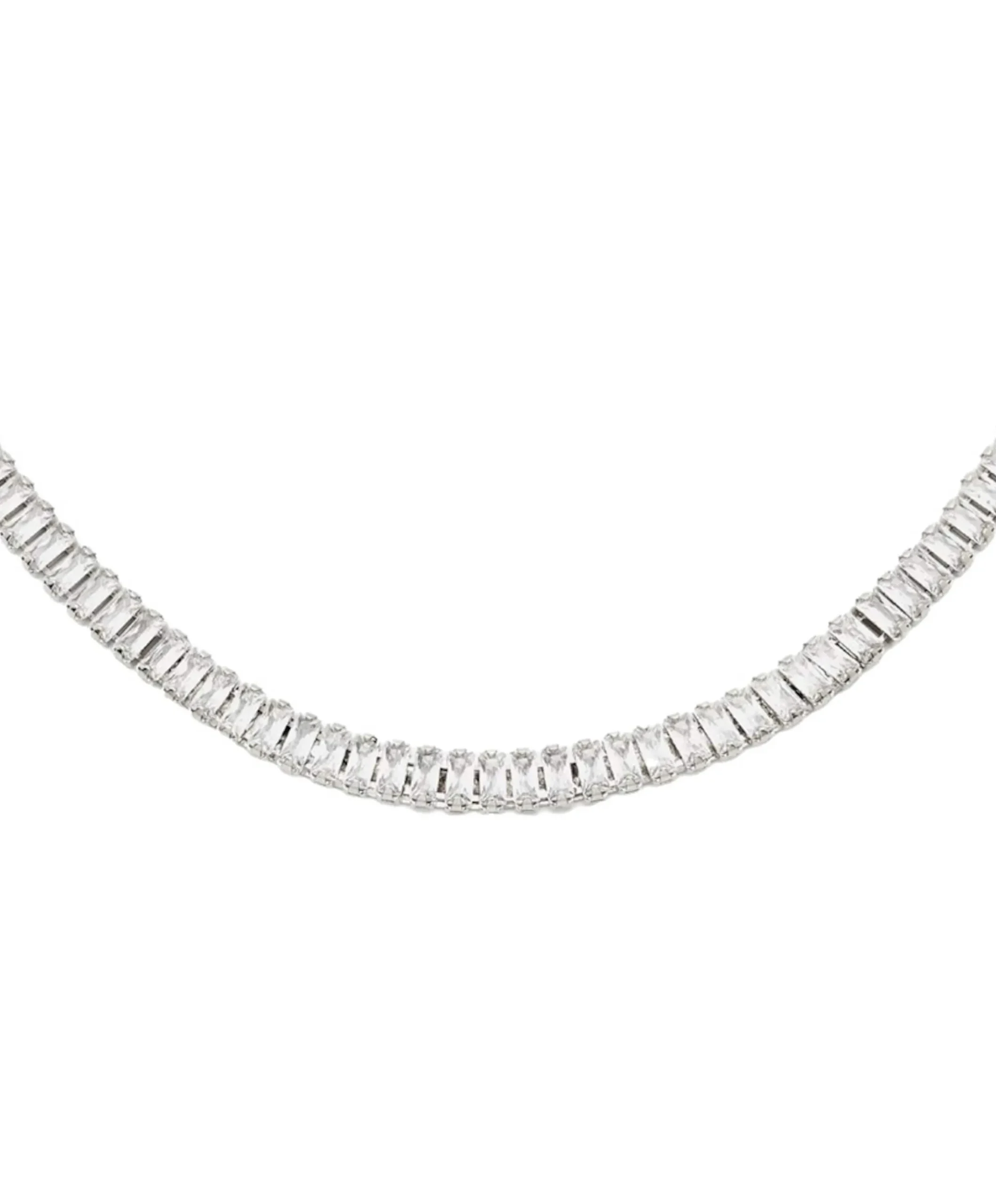 Dames ketting zilver