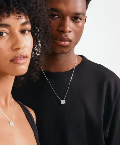 Dames ketting zilver