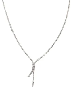 Dames ketting zilver