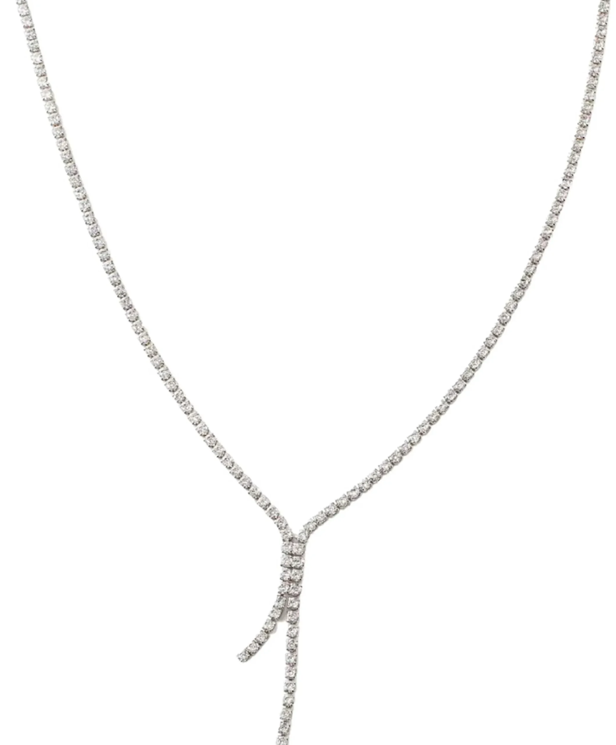 Dames ketting zilver