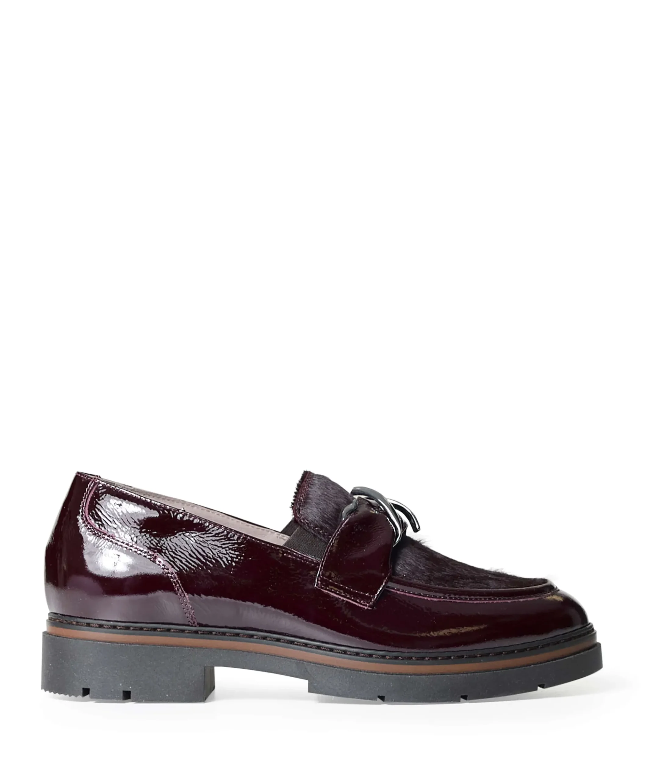 dames loafers bordeaux
