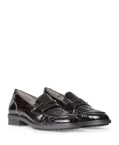 dames loafers bruin
