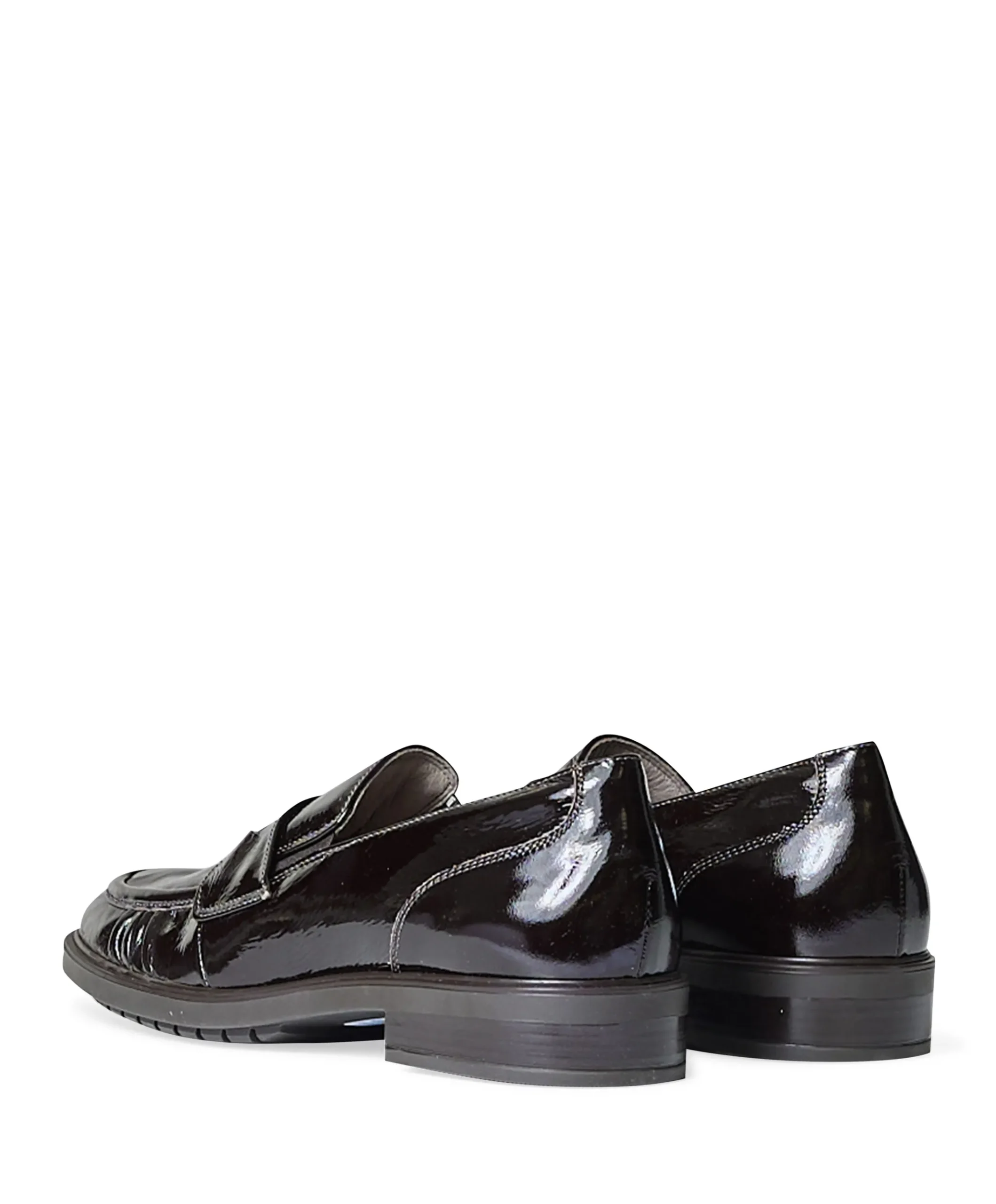 dames loafers bruin