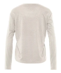 Dames longsleeve beige