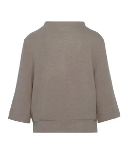 Dames longsleeve beige