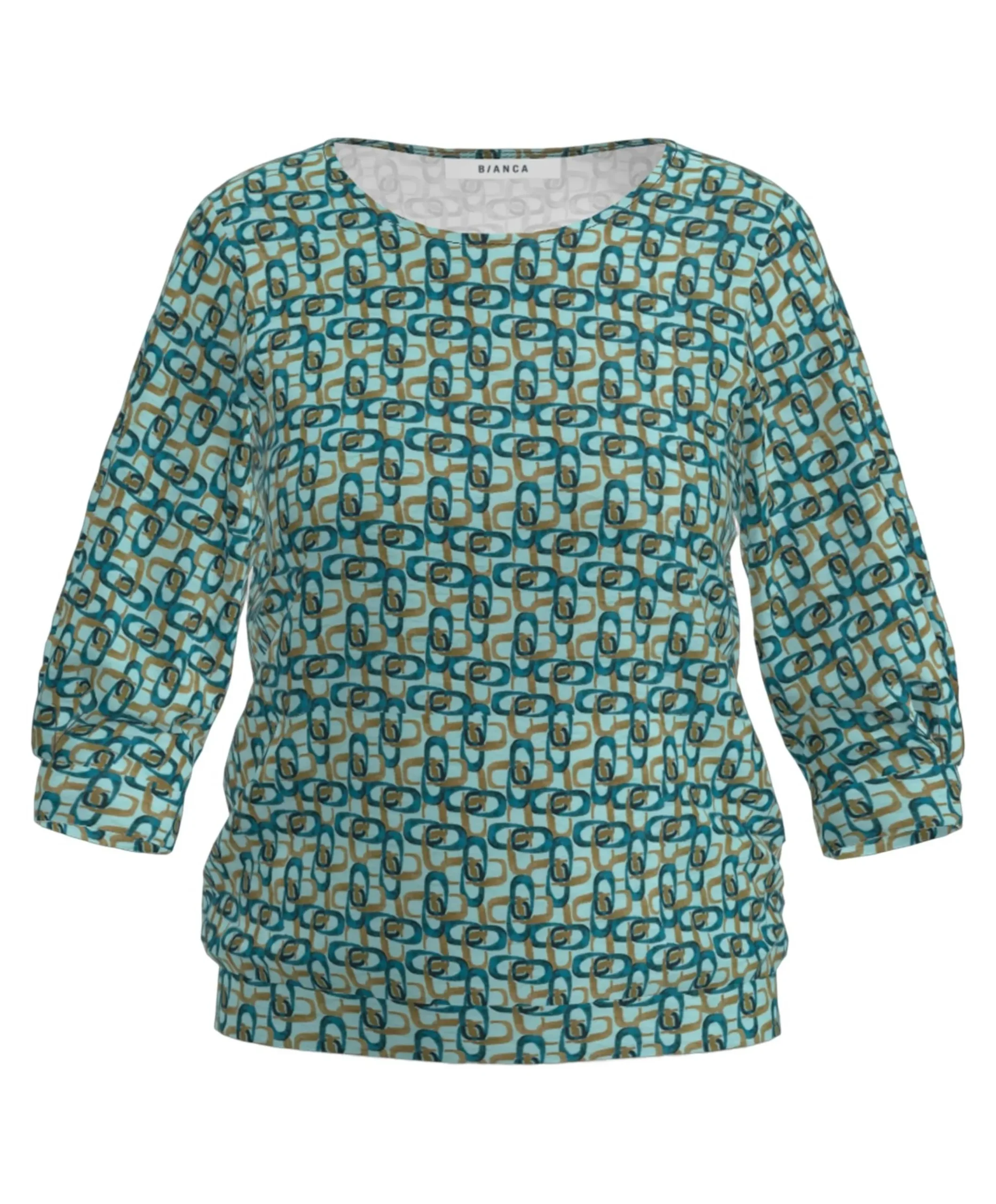 Dames longsleeve blauw