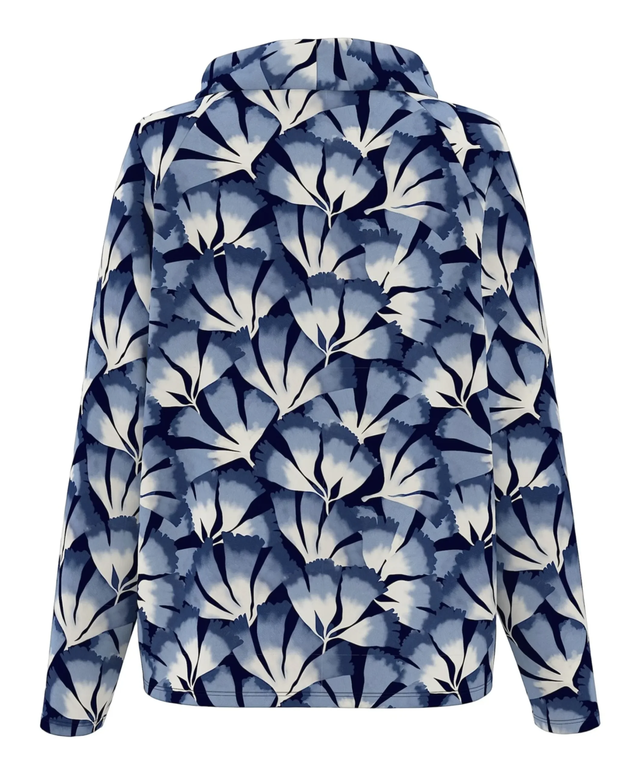 Dames longsleeve blauw