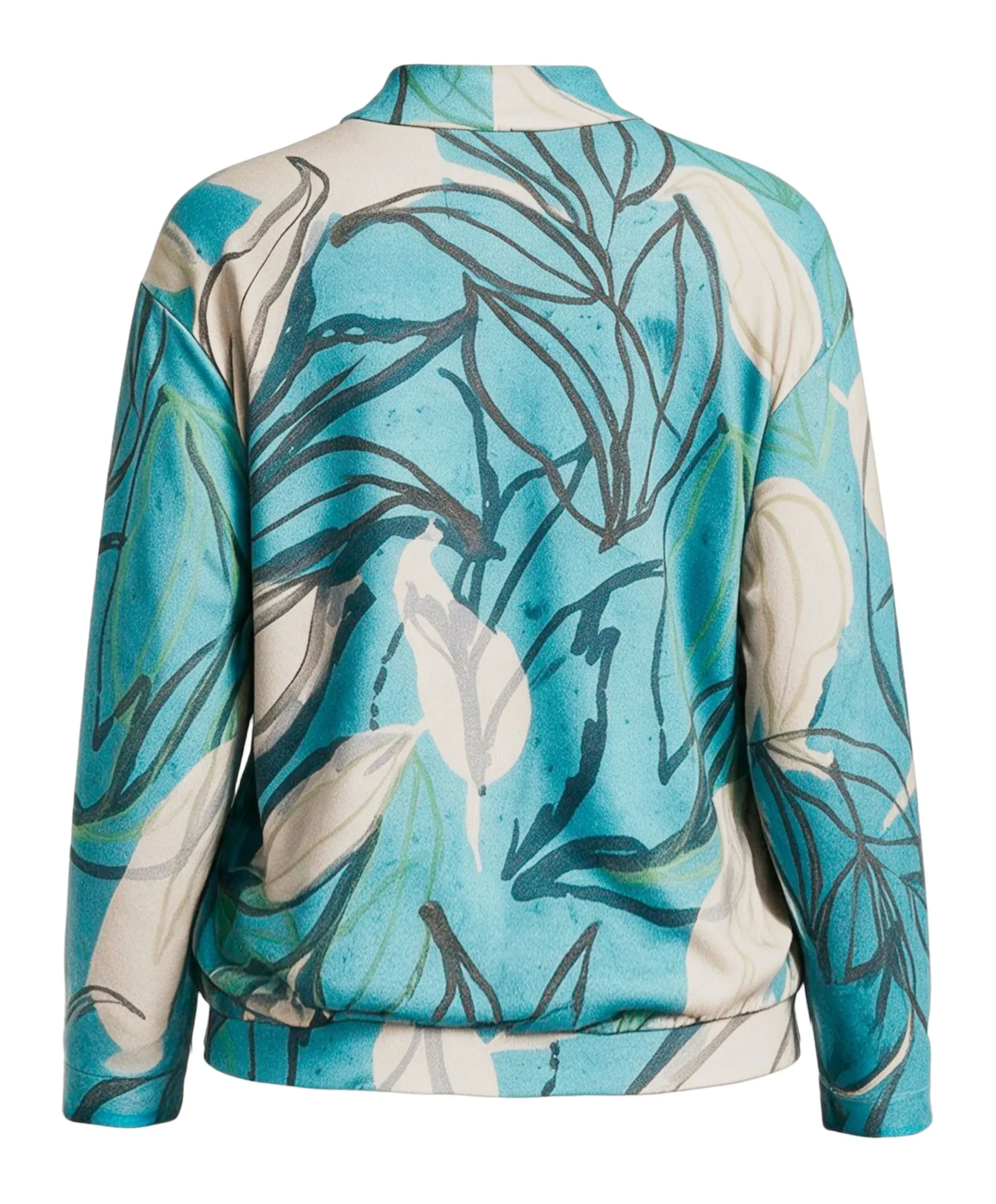 Dames longsleeve blauw