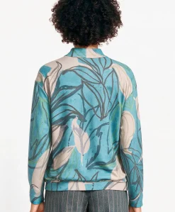 Dames longsleeve blauw