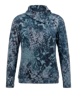 Dames longsleeve blauw