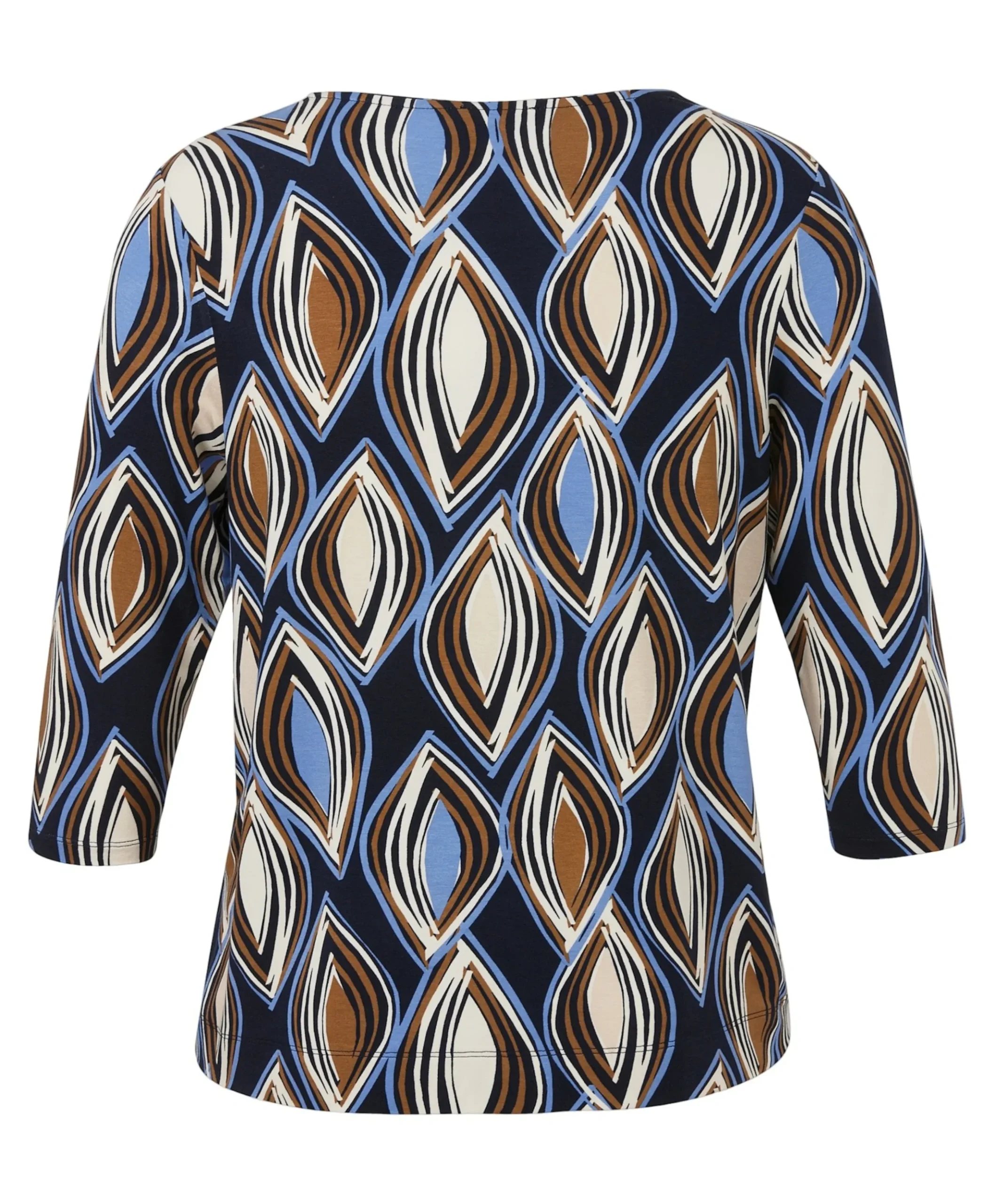 Dames longsleeve blauw