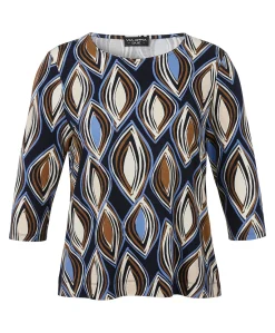 Dames longsleeve blauw
