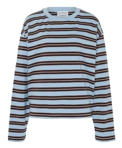 Dames longsleeve blauw