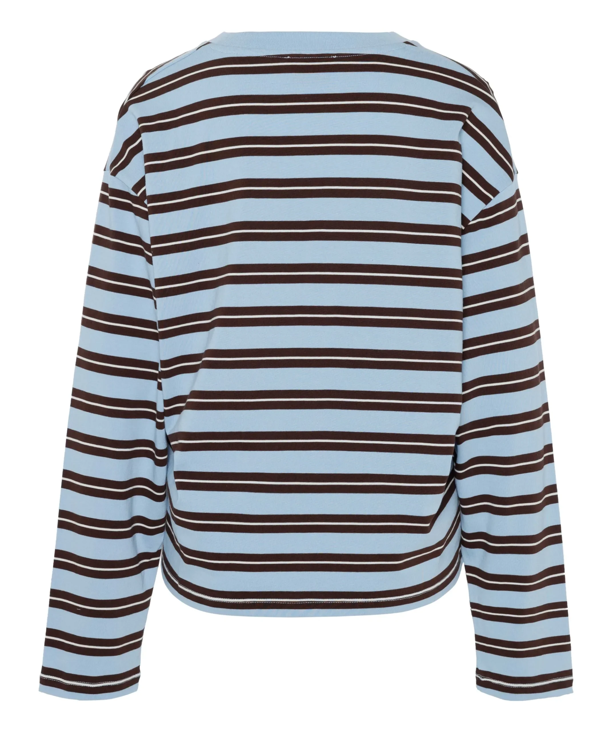 Dames longsleeve blauw