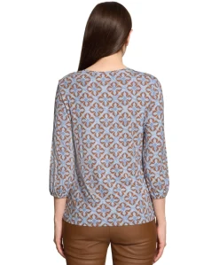 Dames longsleeve blauw