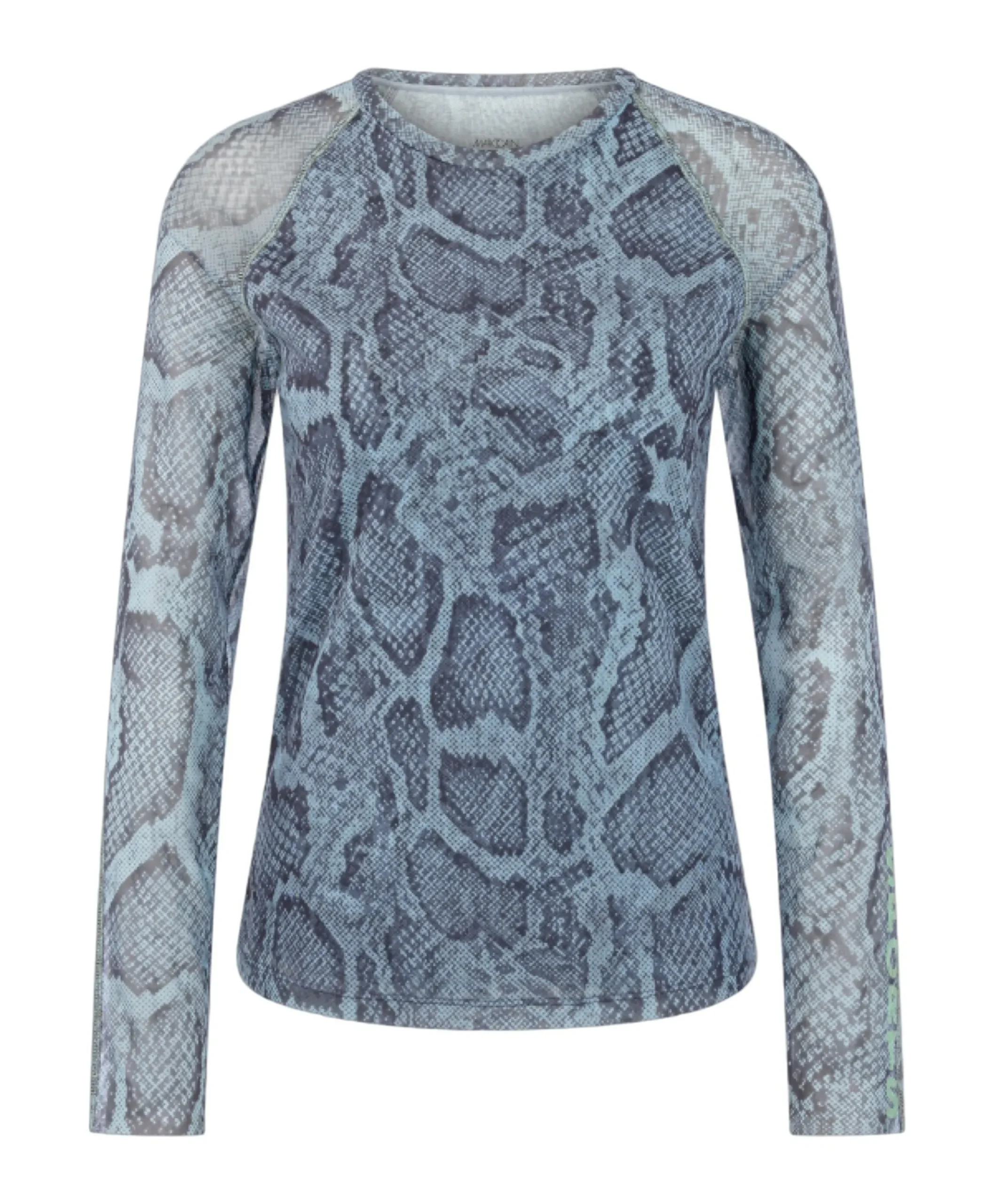 Dames longsleeve blauw