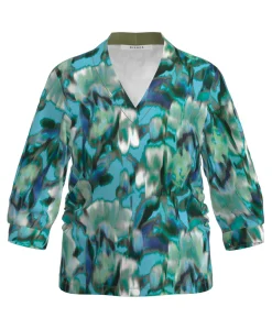 Dames longsleeve blauw