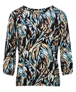 Dames longsleeve blauw