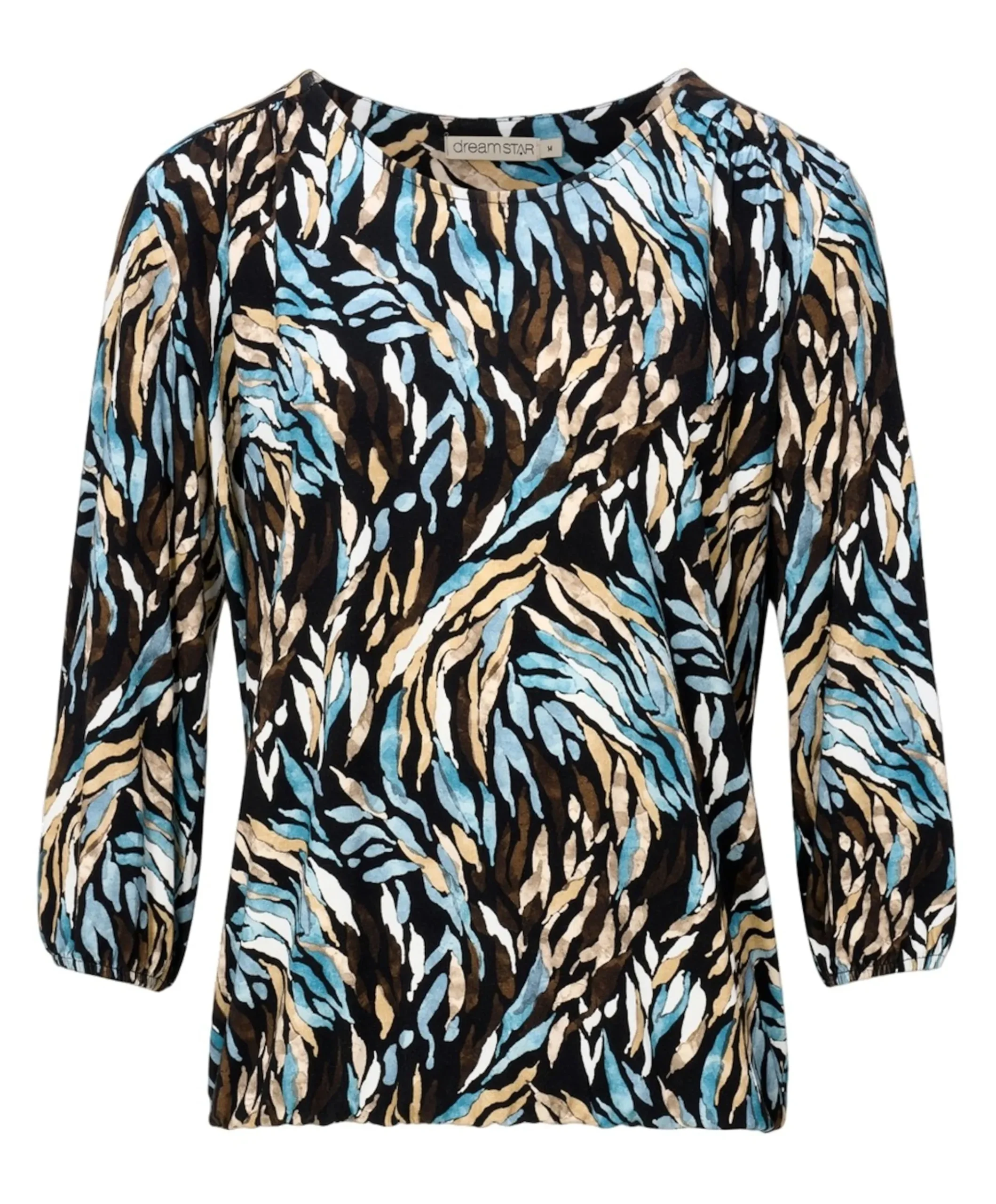 Dames longsleeve blauw
