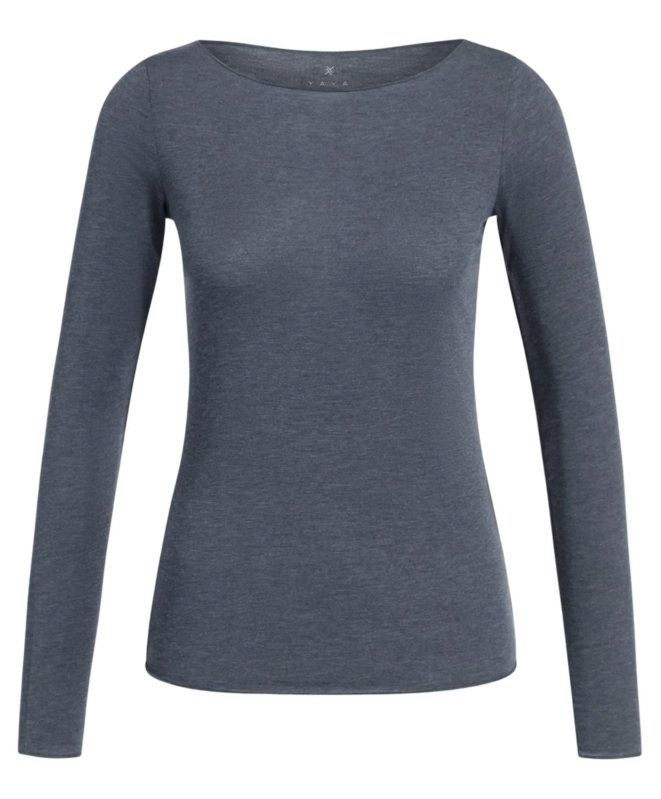 Dames longsleeve blauw