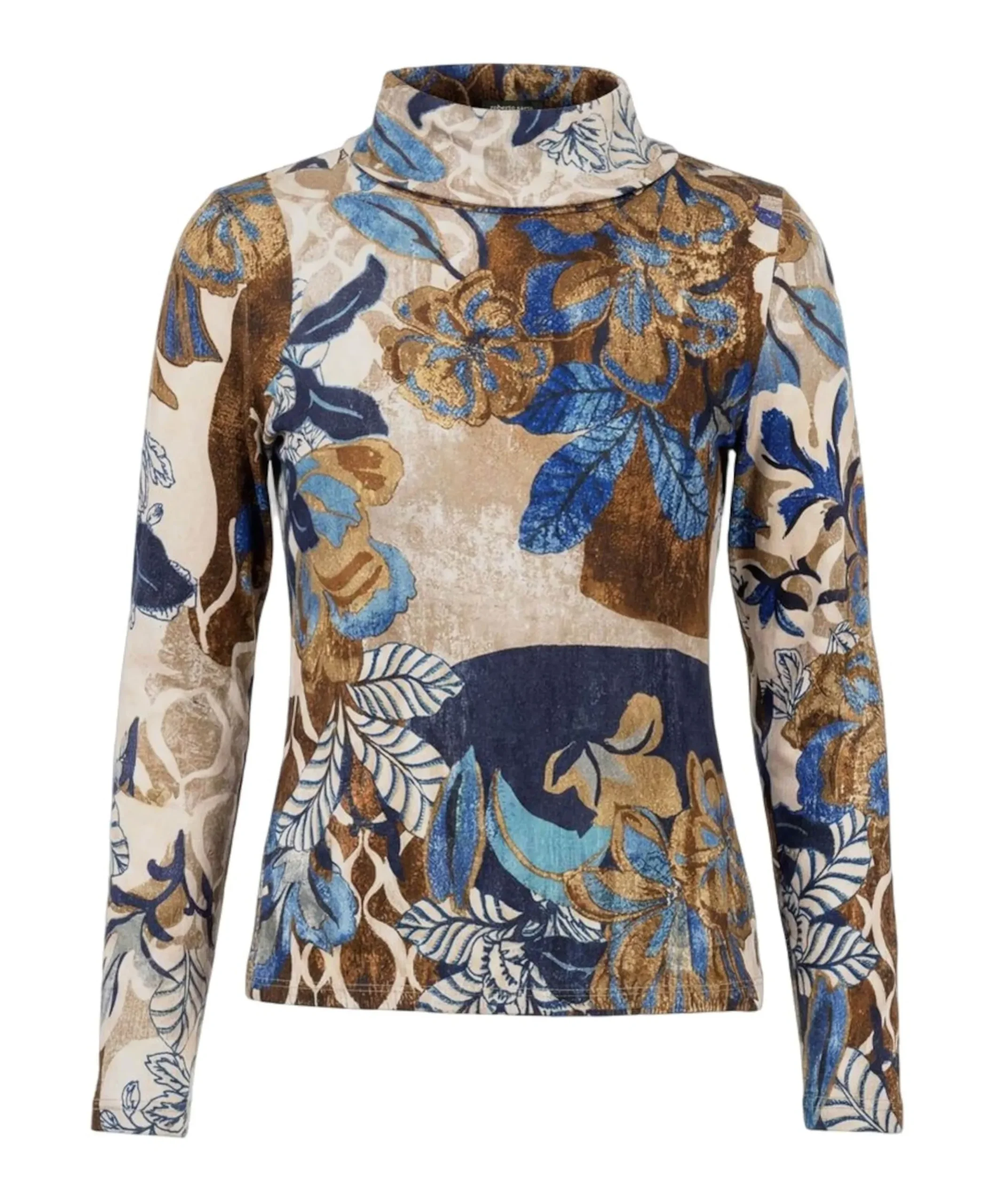 Dames longsleeve blauw