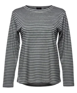 Dames longsleeve blauw