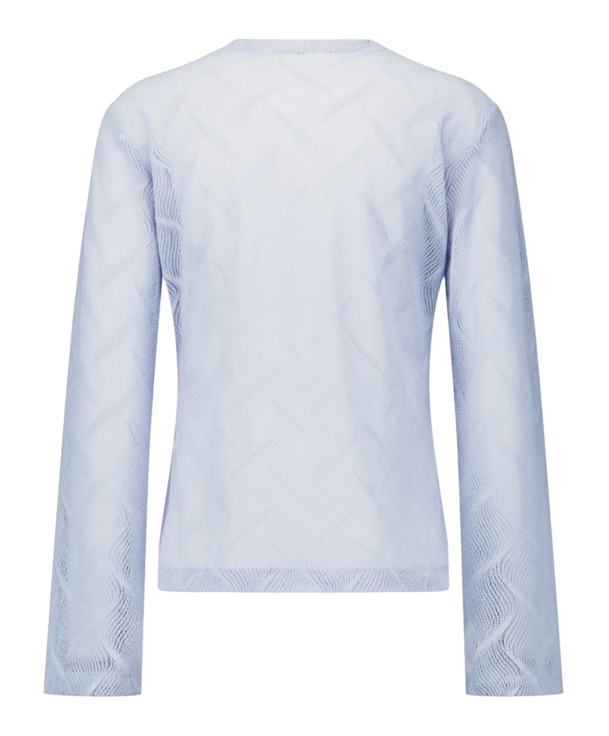 Dames longsleeve blauw