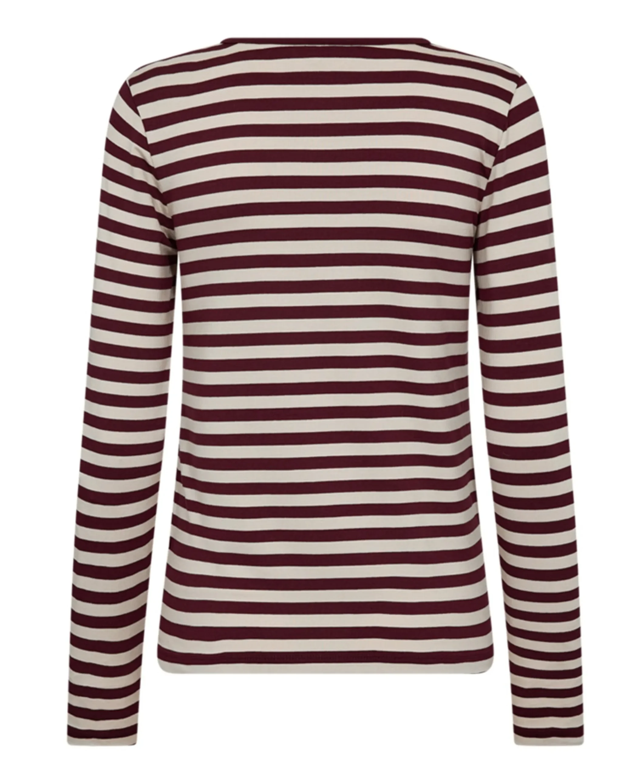 Dames longsleeve bordeaux