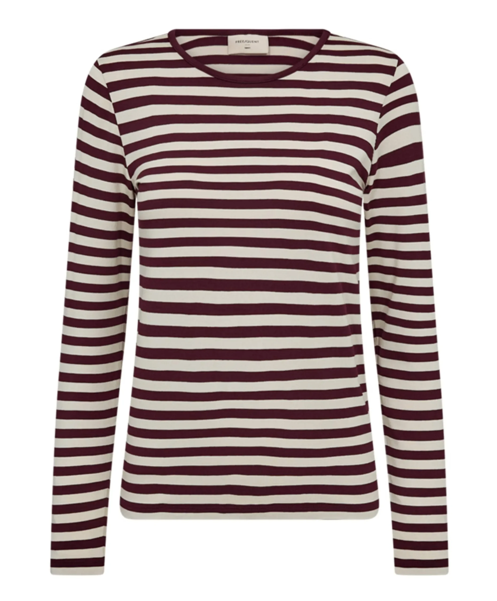 Dames longsleeve bordeaux