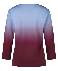Dames longsleeve bordeaux