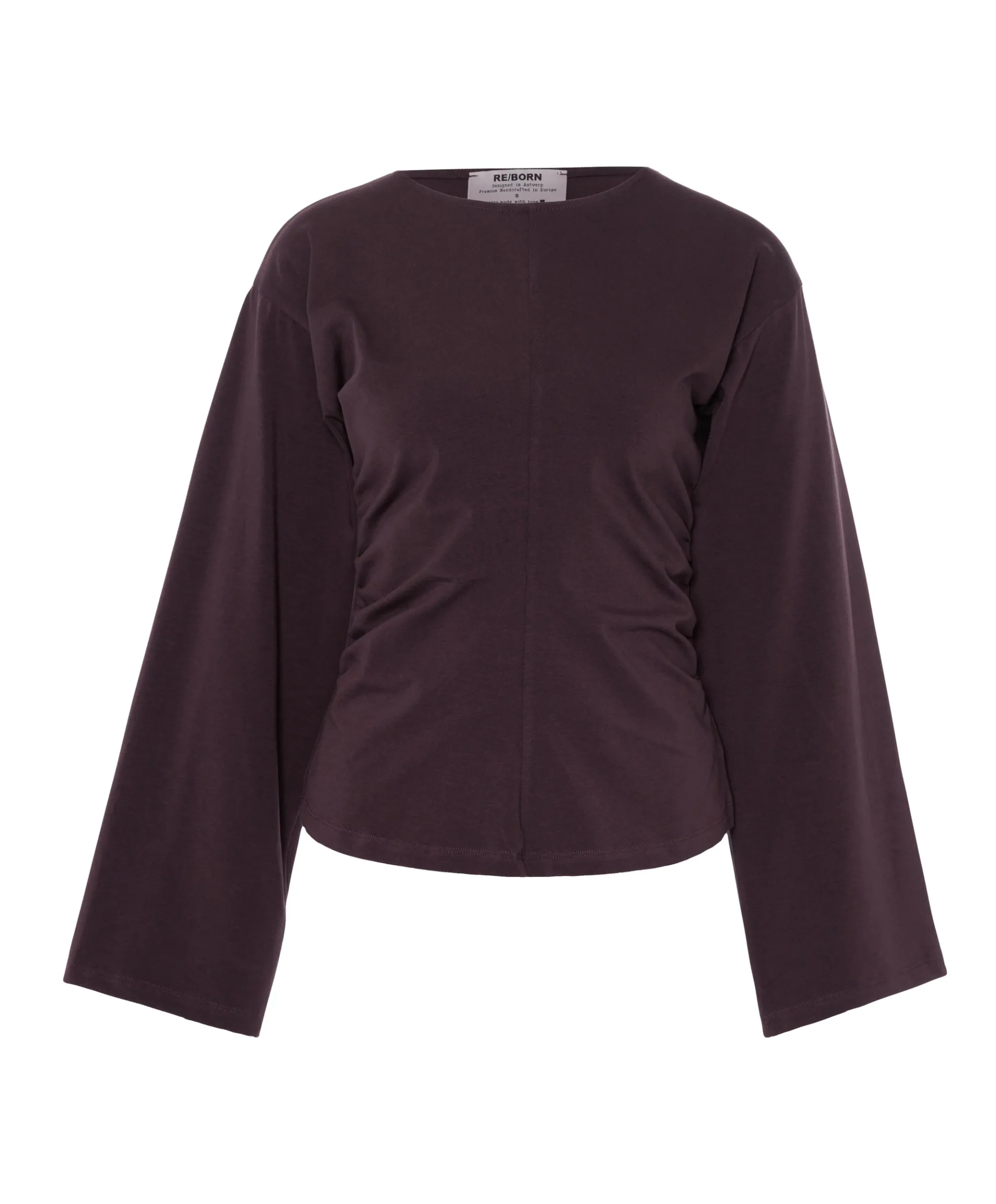 Dames longsleeve bordeaux