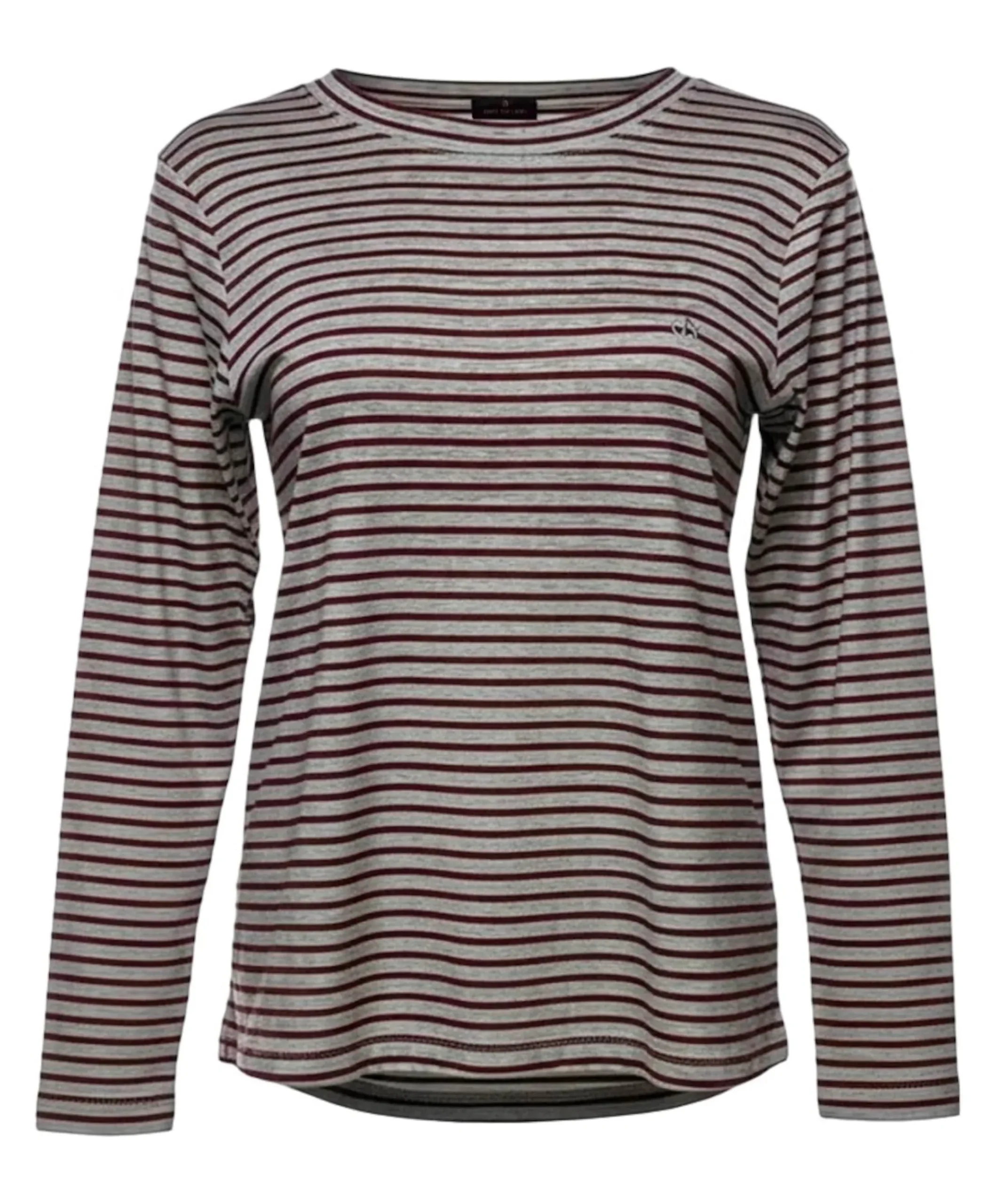 Dames longsleeve bordeaux