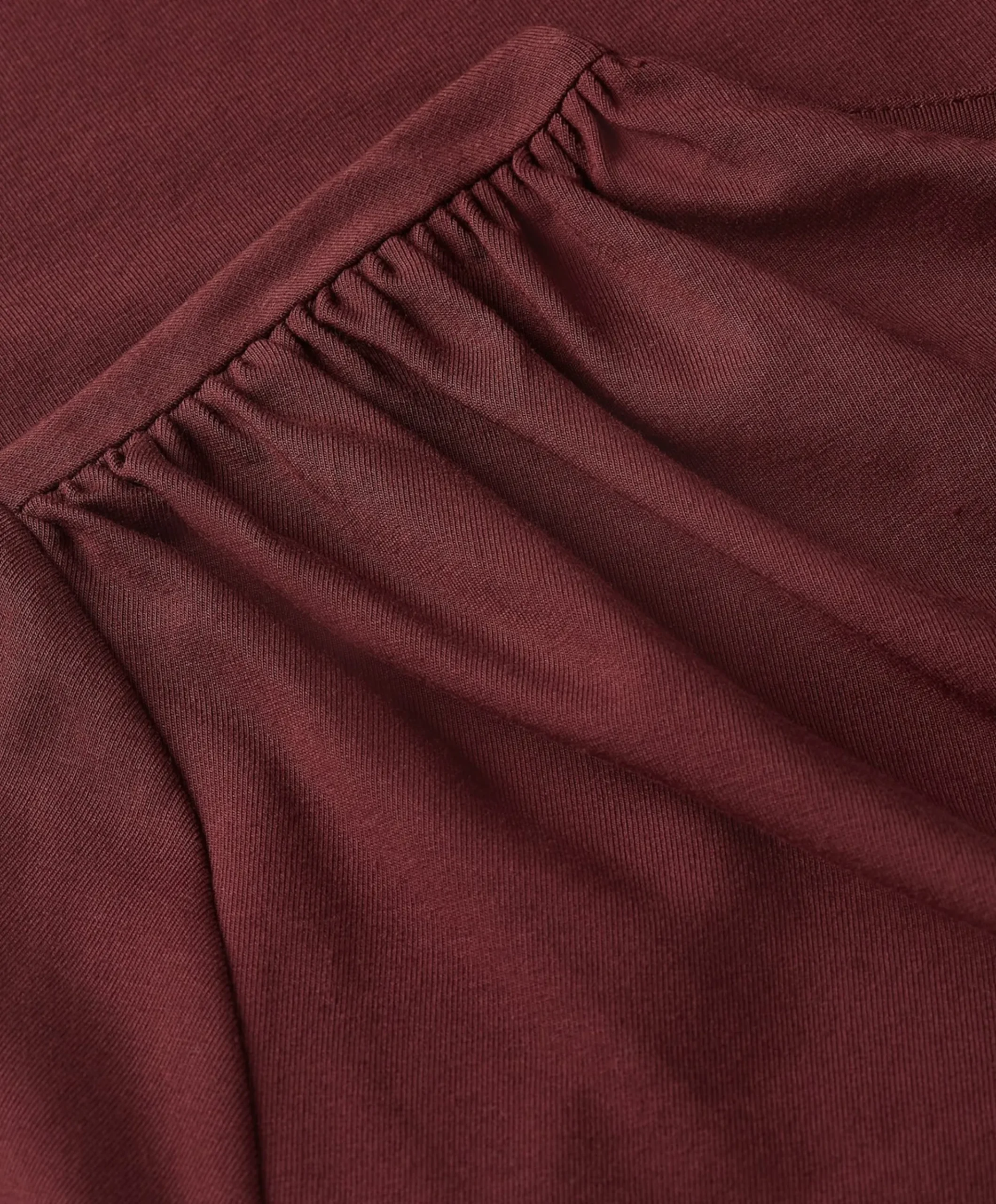 Dames longsleeve bordeaux