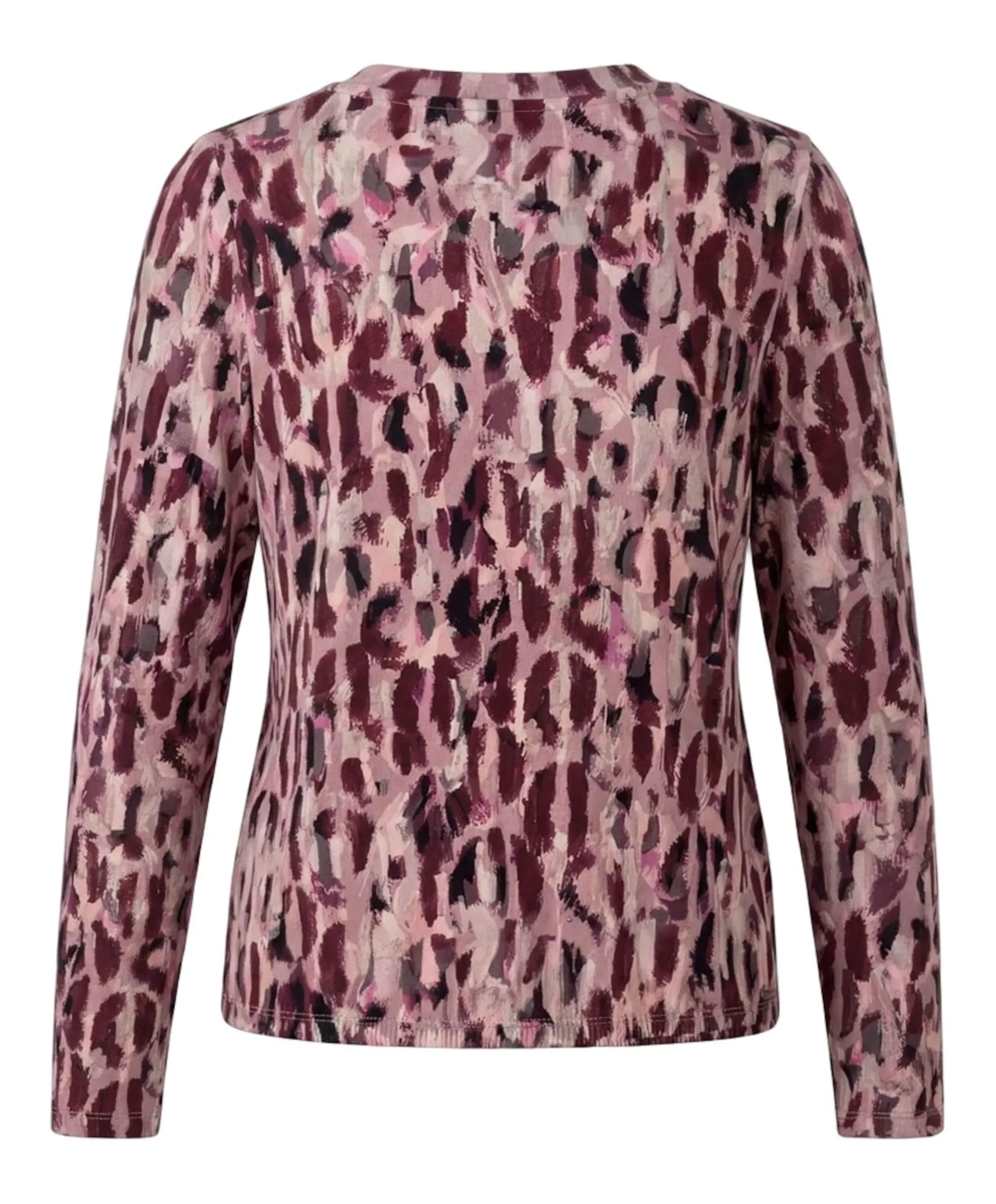Dames longsleeve bordeaux