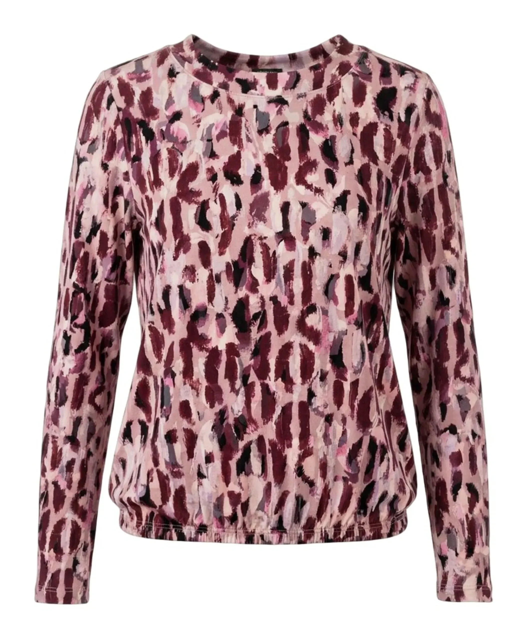 Dames longsleeve bordeaux