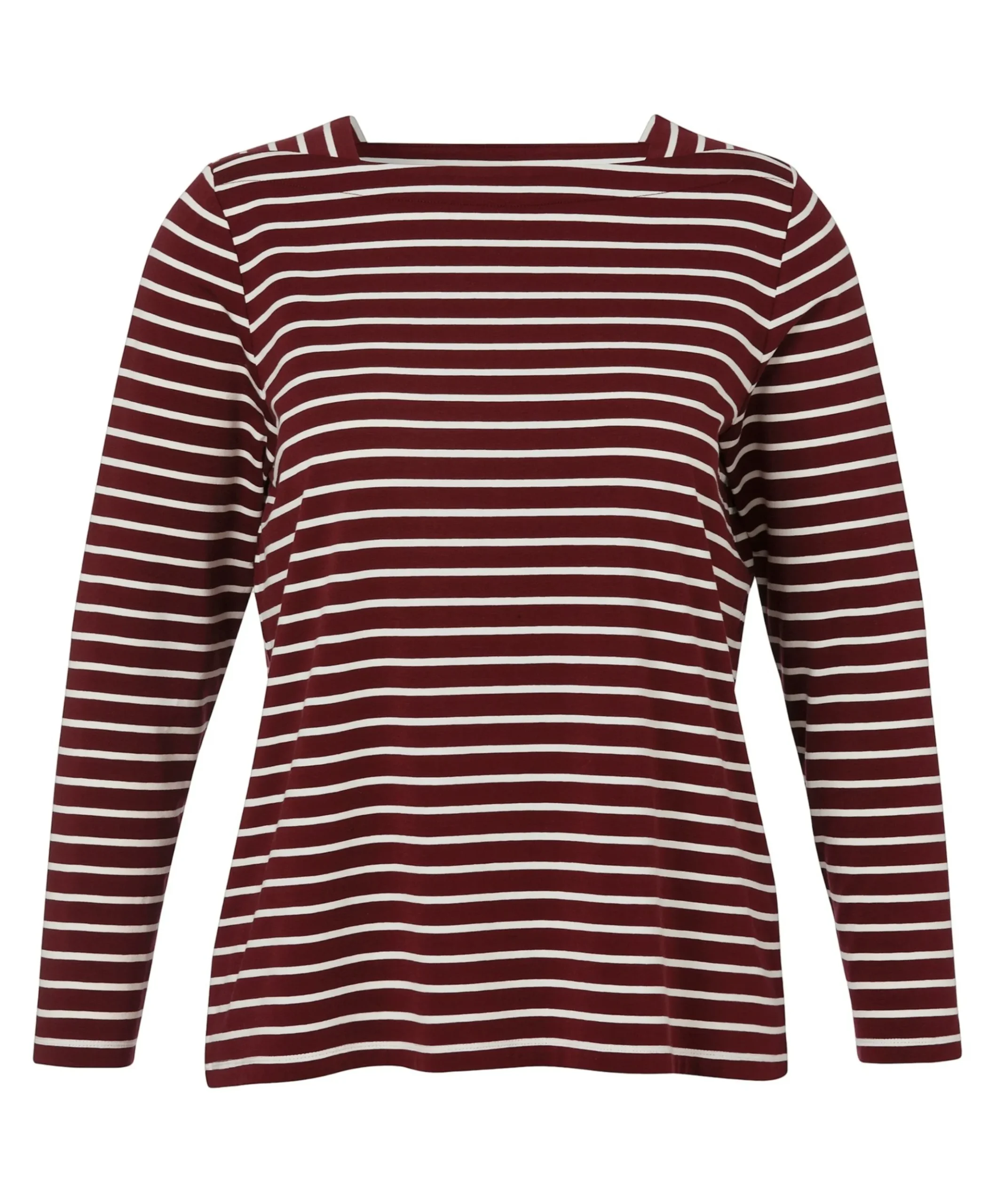 Dames longsleeve bordeaux