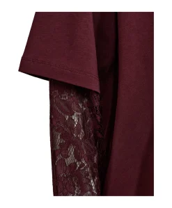 Dames longsleeve bordeaux