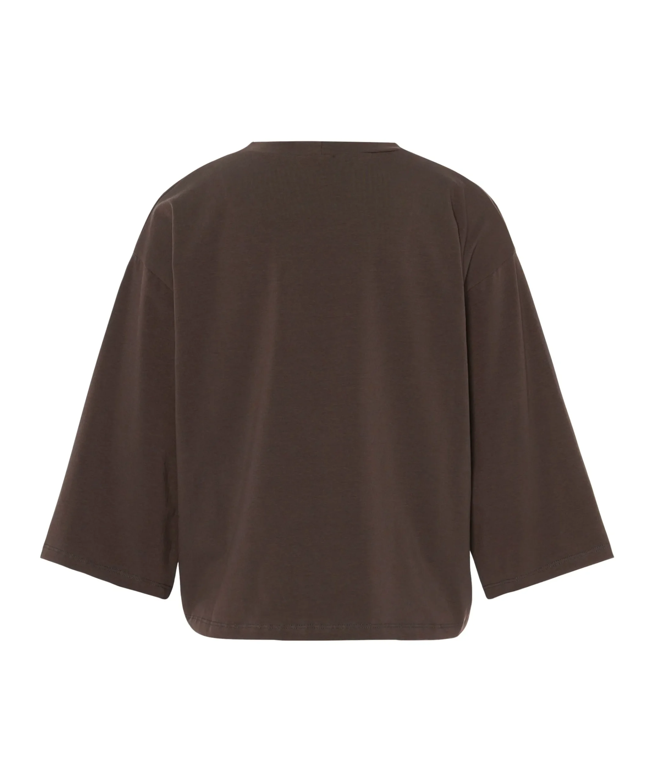 Dames longsleeve bruin