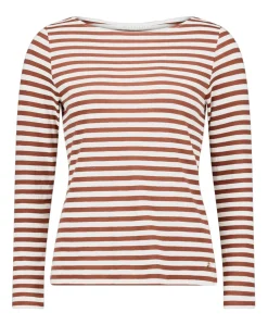 Dames longsleeve bruin