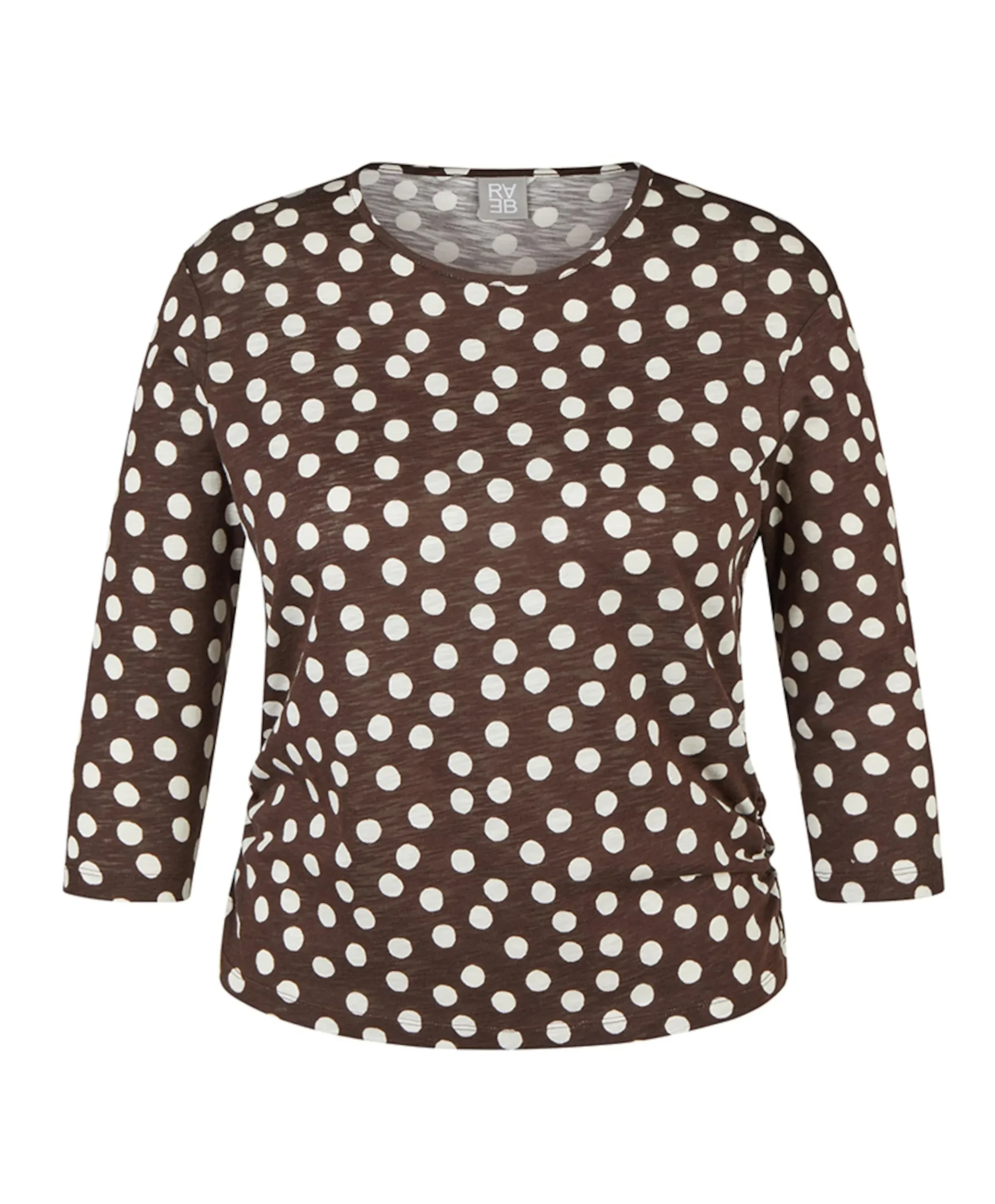 Dames longsleeve bruin