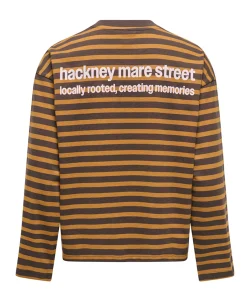 Dames longsleeve bruin