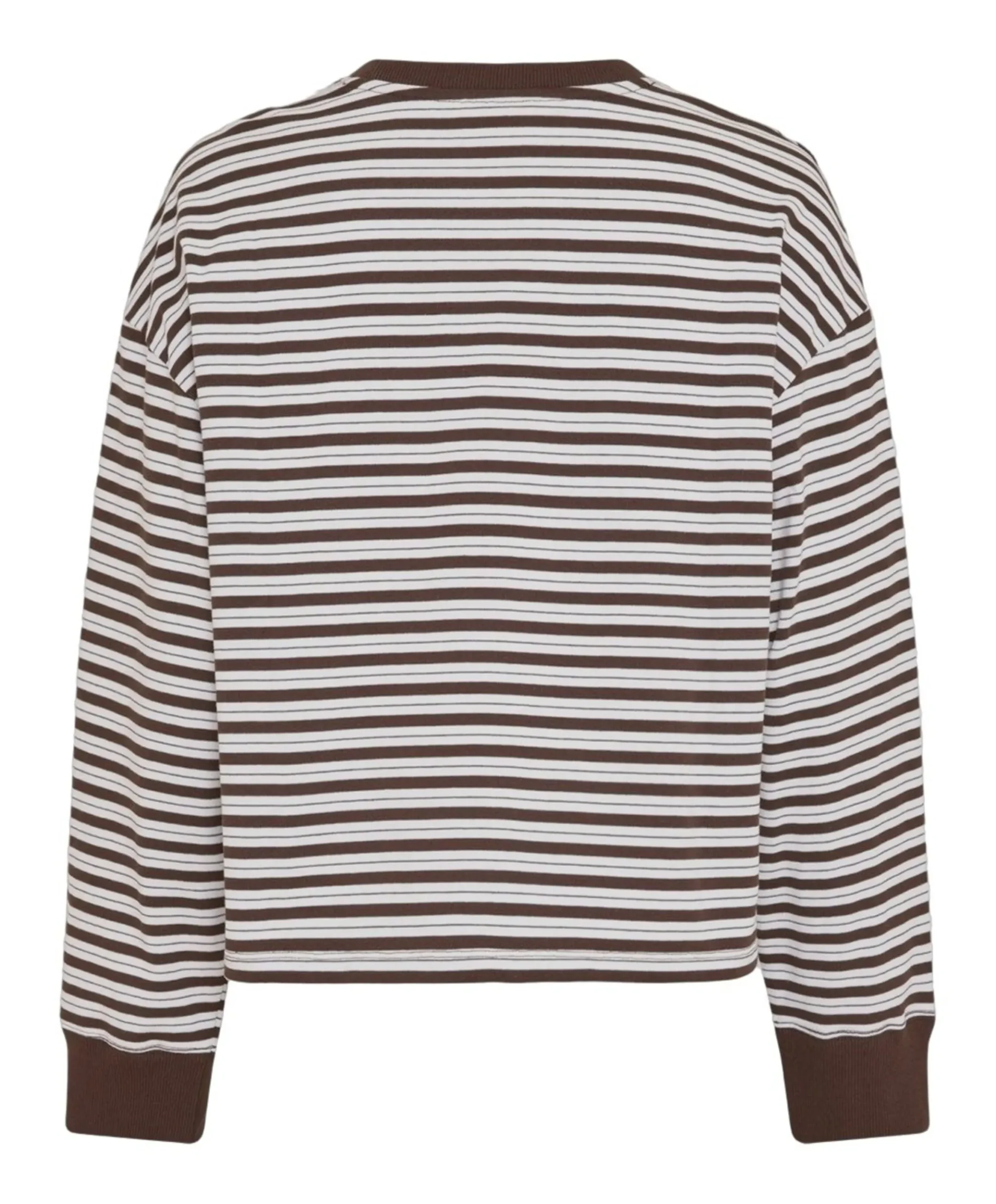 Dames longsleeve bruin