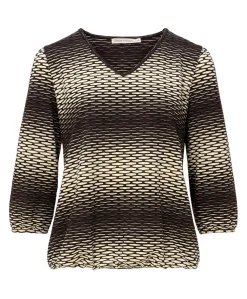 Dames longsleeve bruin