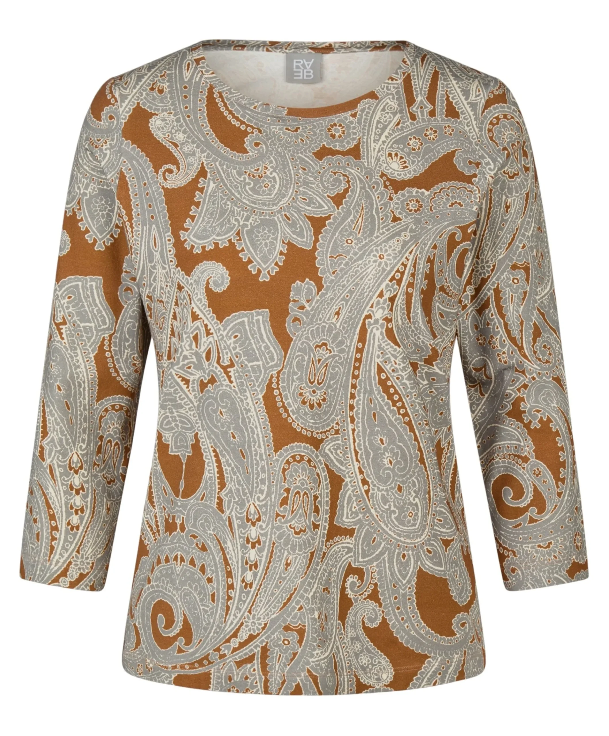 Dames longsleeve bruin