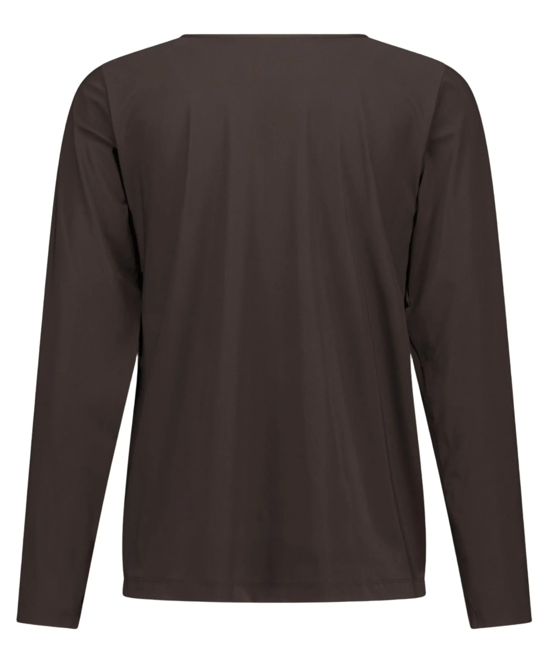 Dames longsleeve bruin