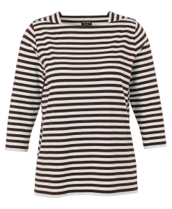 Dames longsleeve bruin