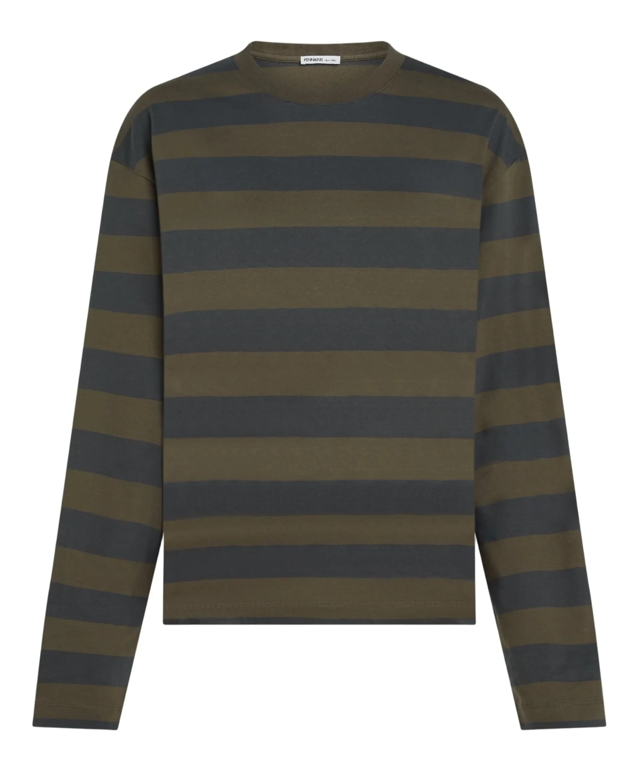 Dames longsleeve bruin
