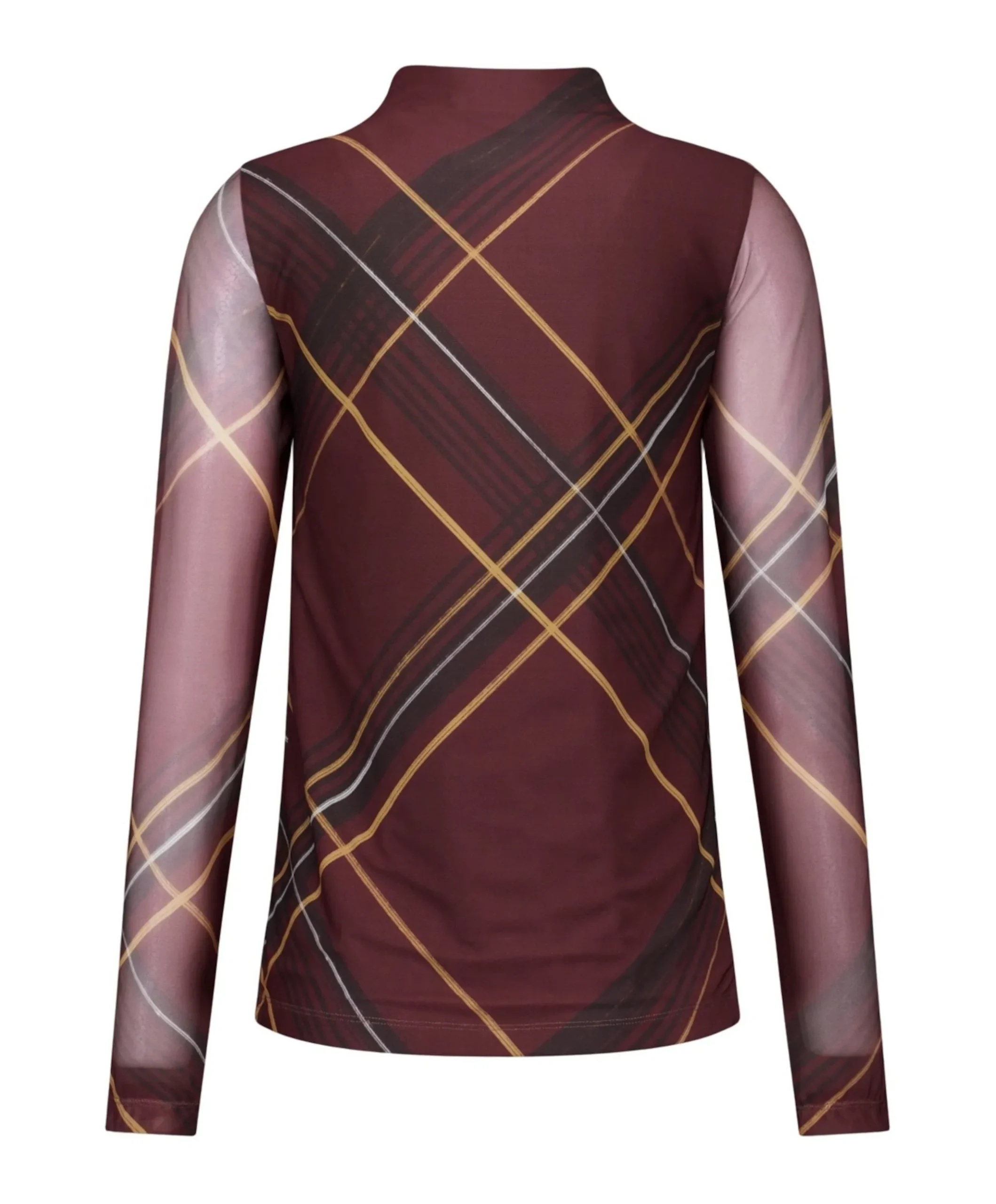 Dames longsleeve bruin
